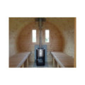 4,5m long Pine Barrel Sauna (Ø 1,97 m) with changing room