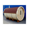 3,0m long Pine Barrel Sauna (Ø 1,97 m)