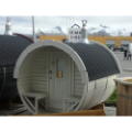 3,0m long Pine Barrel Sauna (Ø 1,97 m)