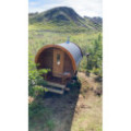 3,0m long Pine Barrel Sauna (Ø 1,97 m)