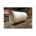 3,0m long Pine Barrel Sauna (Ø 1,97 m)