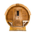 3,0m long Thermowood Barrel Sauna (Ø 1.97 m)