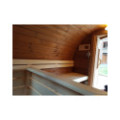 3,0m long Thermowood Barrel Sauna (Ø 1.97 m)