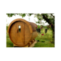 3,0m long Thermowood Barrel Sauna (Ø 2.27 m)