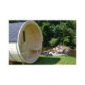 3,0m long Pine Barrel Sauna (Ø 2.27 m)