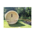 3,0m long Pine Barrel Sauna (Ø 2.27 m)