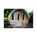 3,0m long Pine Barrel Sauna (Ø 2.27 m)