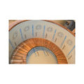 Ø180cm Plastic PP & Spruce Hottub with outside heater & special stair