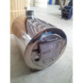 Ø180cm Plastic PP & Spruce Hottub with outside heater & special stair