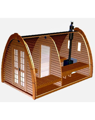 Sauna Pod 2.4 m x 4.0 m