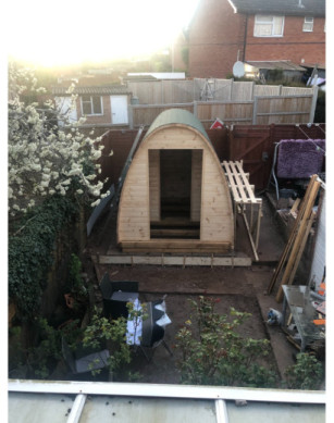 Sauna Pod 2.4 m x 3.5 m