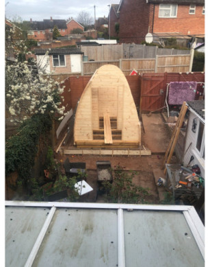 Sauna Pod 2.4 m x 3.5 m