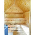 Grill Cabin 9.2 m² with Sauna in 2.5 m Extension