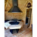 Grill Cabin 9.2 m² with Sauna in 2.5 m Extension