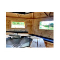 Grill Cabin 9.2 m² with Sauna in 2.5 m Extension
