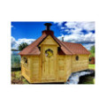 Grill Cabin 9.2 m² with Sauna in 2.5 m Extension