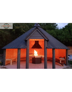 Open Grill Cabin 16.5 m²
