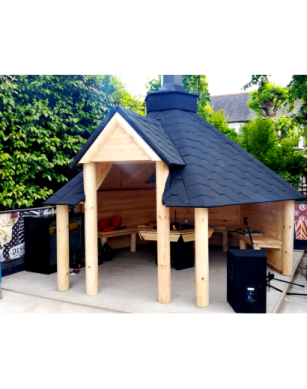 Open Grill Cabin 9,2m²