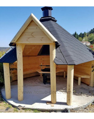 Open Grill Cabin 9,2m²