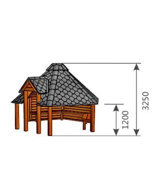 Open Grill Cabin 9,2m²