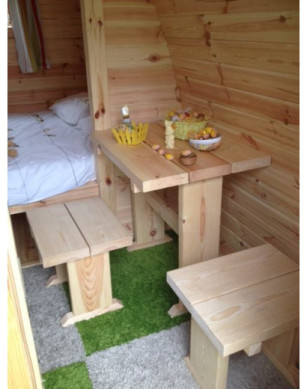 Camping Pod 2 room/2,4 x 5,9m