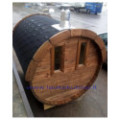 2,4m long Pine Barrel Sauna (Ø 1,97 m)