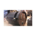 3,5m long Pine Barrel Sauna (Ø 1.97 m) with changing room