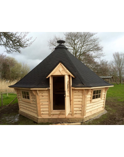 Exclusive BBQ Hut 16,5m²  – Grill Cabin