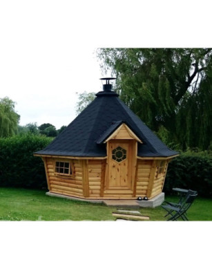 Exclusive BBQ Hut 16,5m²  – Grill Cabin