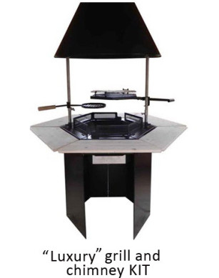 Exclusive BBQ Hut 16,5m²  – Grill Cabin