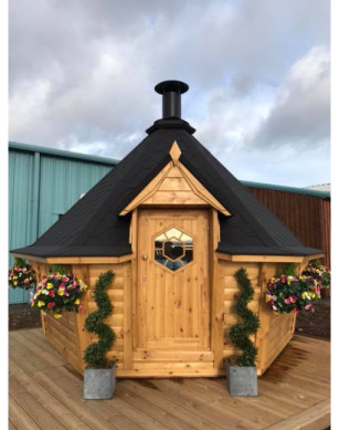 Exclusive BBQ Hut 9,2m² – Grill Cabin