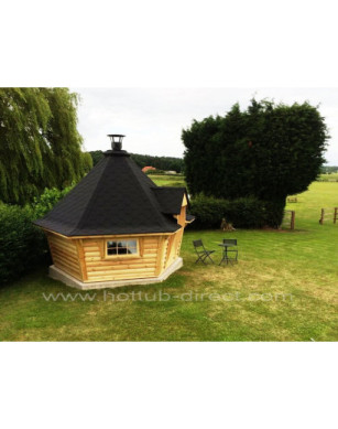 Exclusive BBQ Hut 9,2m² – Grill Cabin