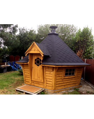 Exclusive BBQ Hut 9,2m² – Grill Cabin
