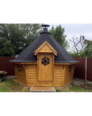 Exclusive BBQ Hut 9,2m² – Grill Cabin