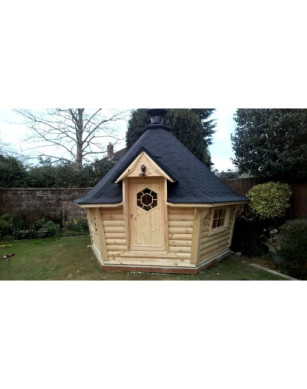 Exclusive BBQ Hut 9,2m² – Grill Cabin