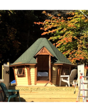 Exclusive BBQ Hut 9,2m² – Grill Cabin