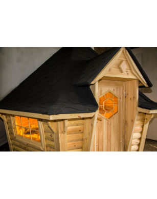 Exclusive BBQ Hut 9,2m² – Grill Cabin
