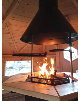 Exclusive BBQ Hut 9,2m² – Grill Cabin