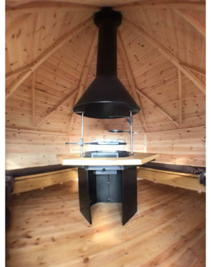 Exclusive BBQ Hut 9,2m² – Grill Cabin