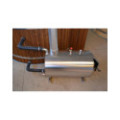Outside stainless steel heater (resist chlorine)