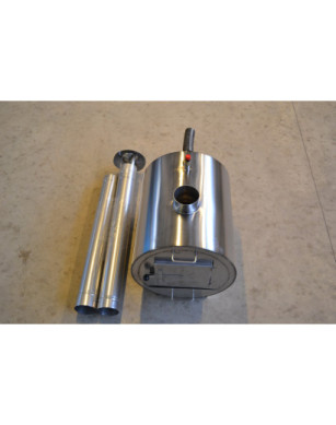 Outside stainless steel heater (resist chlorine)
