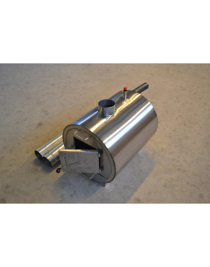 Outside stainless steel heater (resist chlorine)