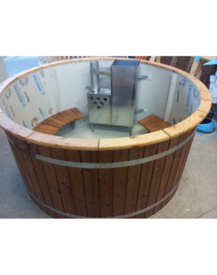 Inside stainless steel hottub heater 316 (RESIST CHLORINE!)