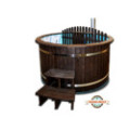 Ø180cm Plastic & Spruce Hottub  BASIC SET