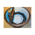 Ø180cm Plastic & Spruce Hottub  BASIC SET