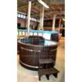 Ø180cm Plastic & Spruce Hottub  BASIC SET