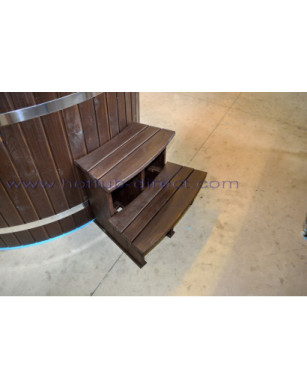 Ø180cm Plastic & Spruce Hottub  BASIC SET