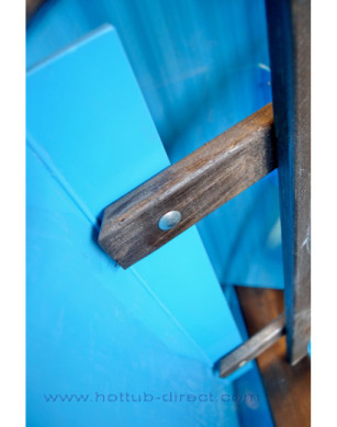 Ø180cm Plastic & Spruce Hottub  BASIC SET