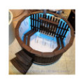 Ø180cm Plastic & Spruce Hottub  BASIC SET