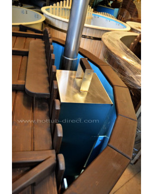 Ø180cm Plastic & Spruce Hottub  BASIC SET
